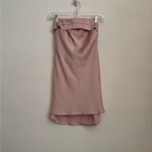 Princess Polly Blush Pink Strapless Mini Dress